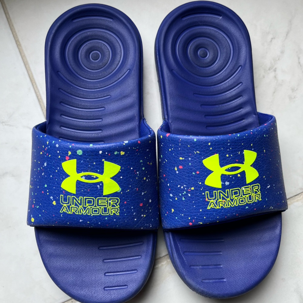 3/15$ Under Armour Toddler Fixed Slides